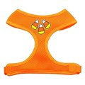 Unconditional Love Candy Corn Design Soft Mesh Harnesses Orange Medium UN849383